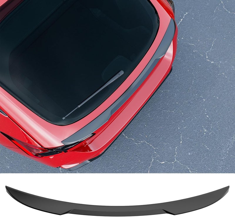 SZYANG Spoiler Compatible with 2022-2026 Honda Civic Hatchback Trunk Spoiler Wing ABS Lip Replacement for 2022 2023 2024 2025 2026 Honda Civic Accessories(Matte Black) - Image 1